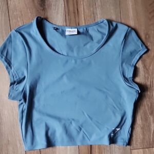 Gymshark Blue Crop Top